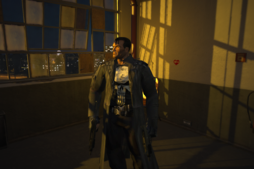 The Punisher with TrenchCoat 